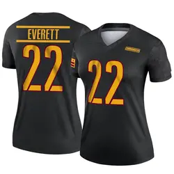 Nike Deshazor Everett Washington Commanders Women's Legend Black Alternate Jersey